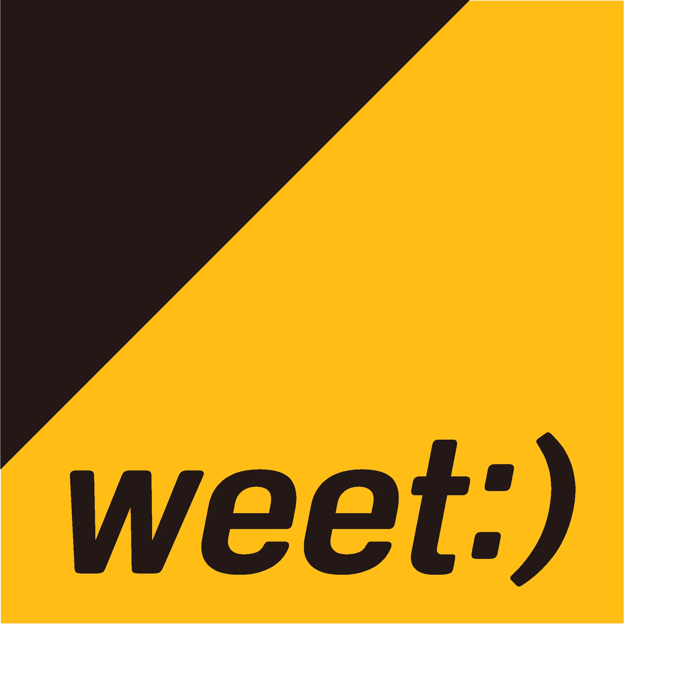 위트(weet) 로고